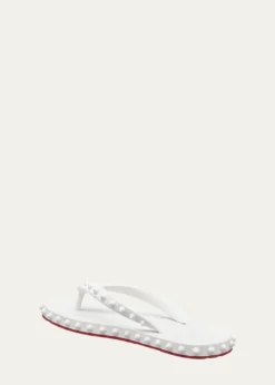 Christian LouboutinLoubi Donna Spike Flip Flops