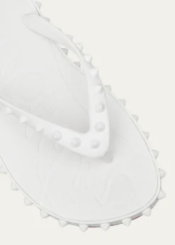 Christian LouboutinLoubi Donna Spike Flip Flops