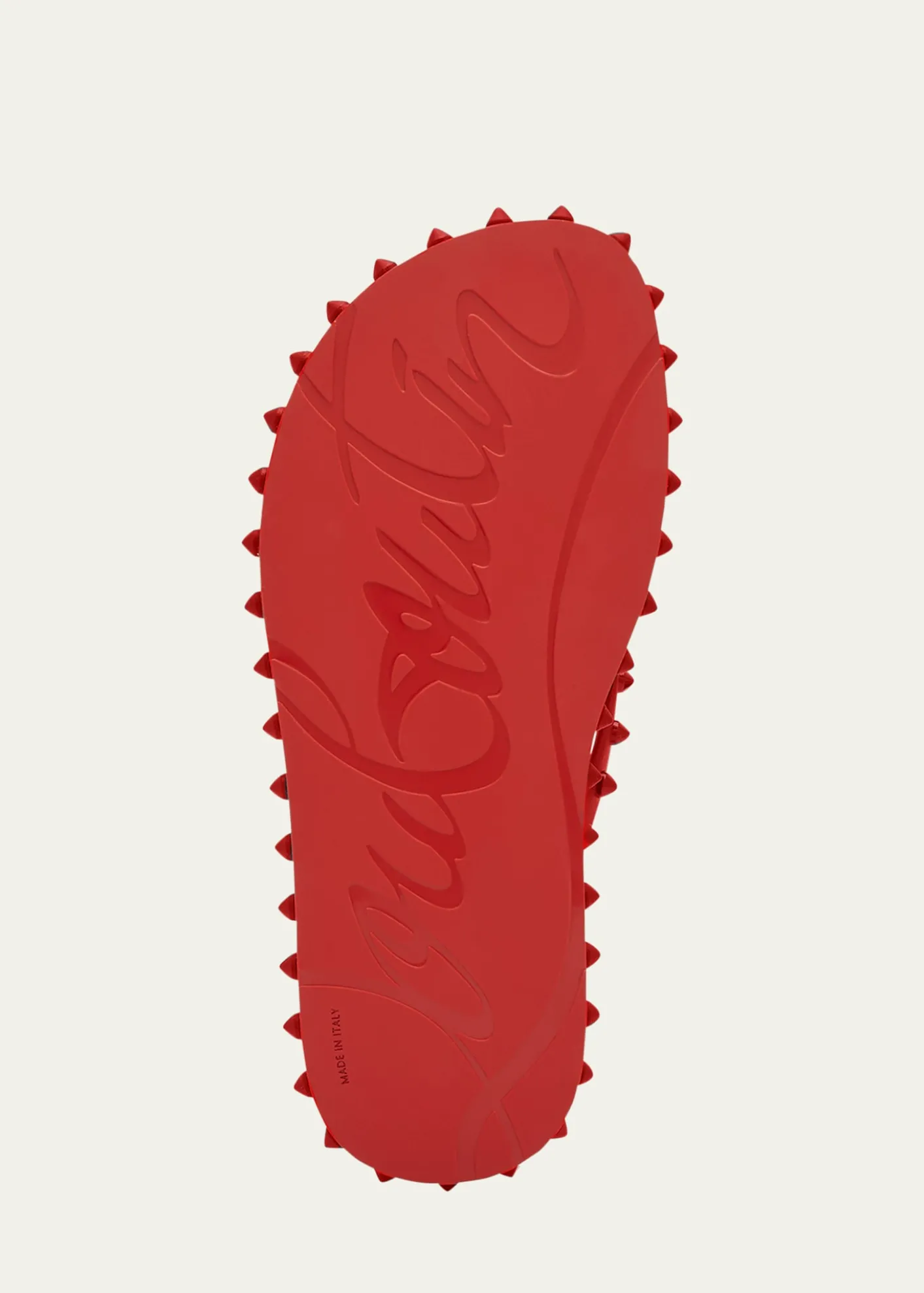 Christian LouboutinLoubi Donna Spike Flip Flops
