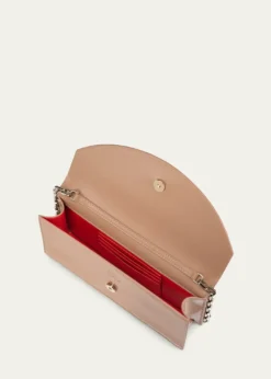 Christian LouboutinLoubi54 Flap Patent Leather Clutch Bag