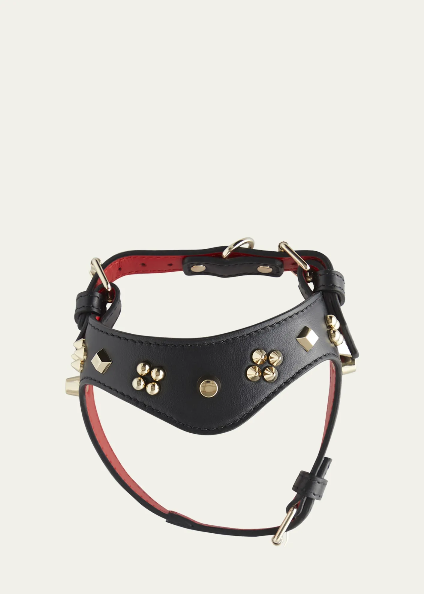Christian LouboutinLoubiharness Cara Spikes Dog Harness, Medium