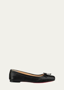 Christian LouboutinMamadrague Napa Bow Ballerina Flats