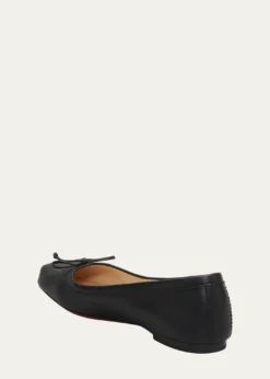Christian LouboutinMamadrague Napa Bow Ballerina Flats