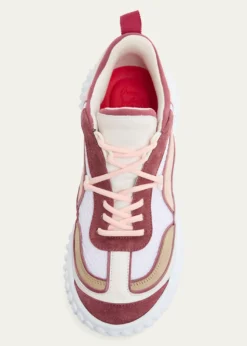 Christian LouboutinMara Mixed Leather Runner Sneakers
