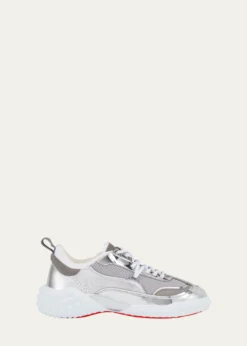 Christian LouboutinMara Mixed Leather Runner Sneakers