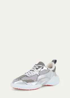 Christian LouboutinMara Mixed Leather Runner Sneakers