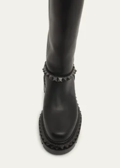 Christian LouboutinMarinetta Pyraclou Leather Knee-High Boots