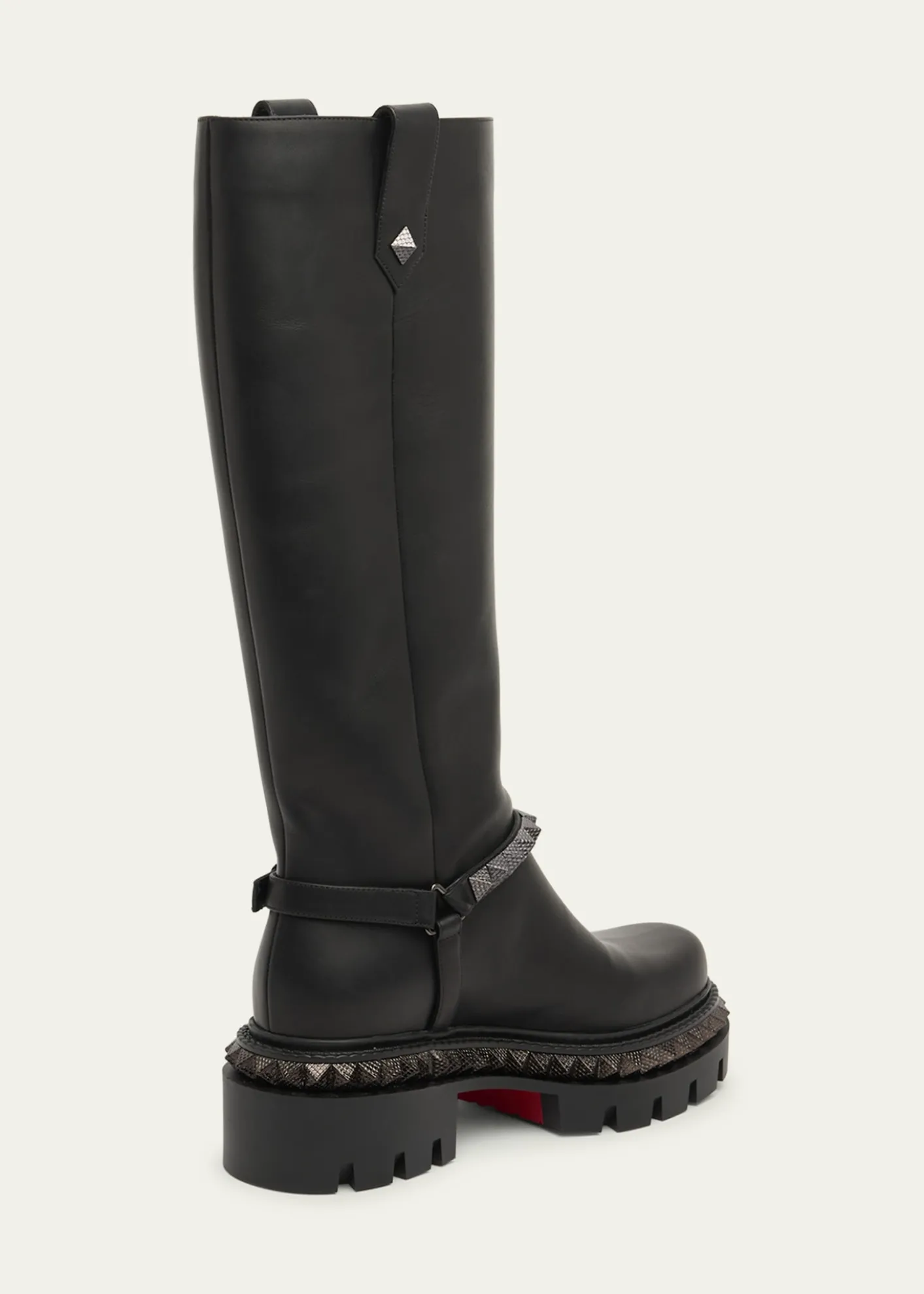 Christian LouboutinMarinetta Pyraclou Leather Knee-High Boots