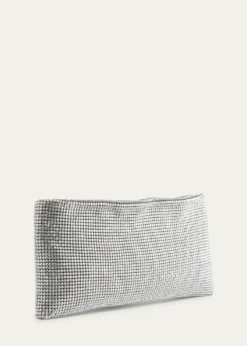 Christian LouboutinMaykimay Mesh Crystal Pouch Clutch Bag