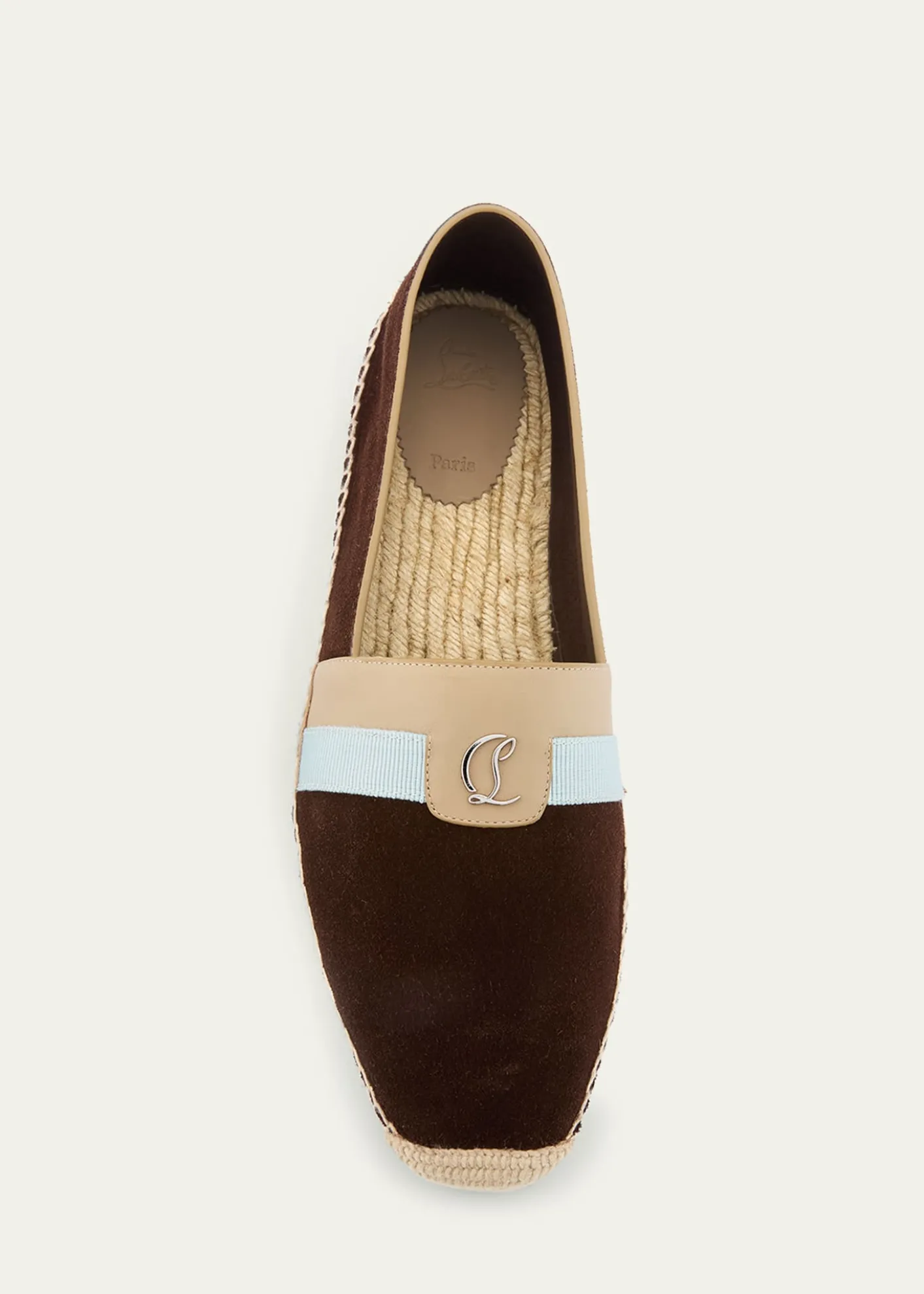 Christian LouboutinMen's Alfarica Nubuck Leather Espadrilles