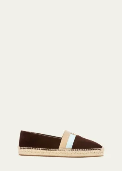 Christian LouboutinMen's Alfarica Nubuck Leather Espadrilles
