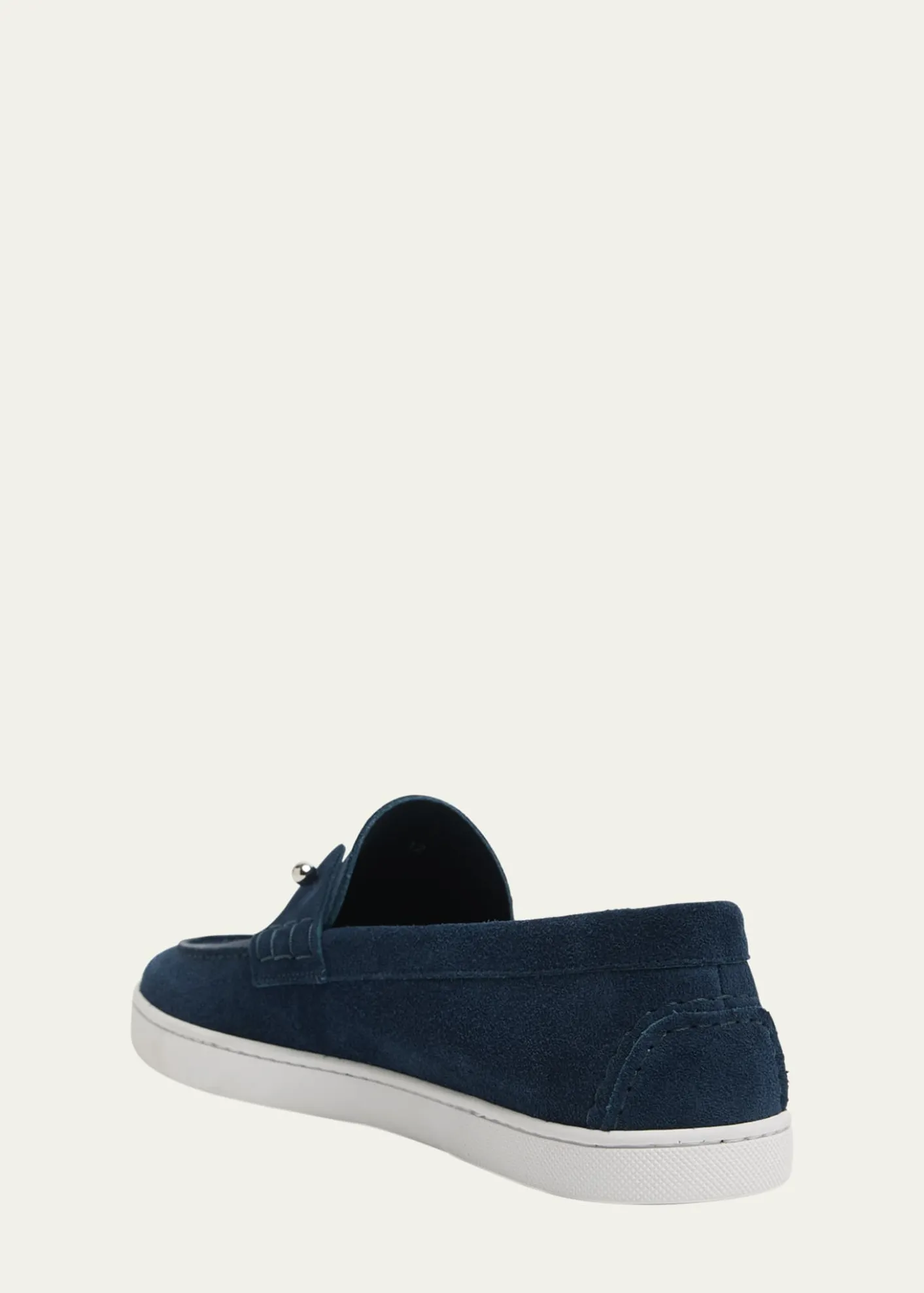 Christian LouboutinMen's Chambeliboat Nubuck Boat Shoes