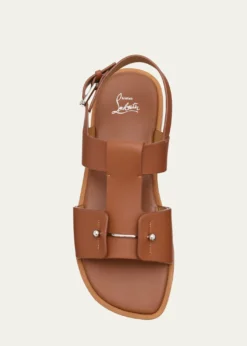 Christian LouboutinMen's Chambeliss Leather Sandals
