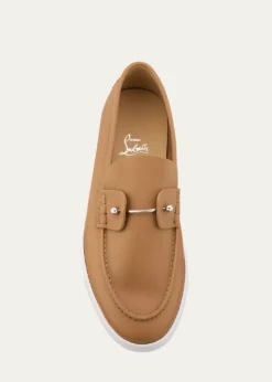 Christian LouboutinMen's Chambeliboat Leather Slip-On