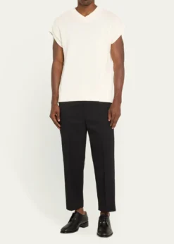 Christian LouboutinMen's Chambeliss Collar-Pin Leather Derby Shoes