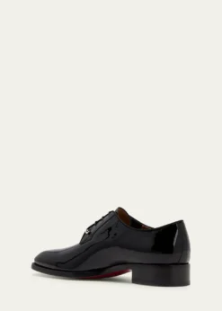 Christian LouboutinMen's Chambeliss Patent Leather Derby Shoes