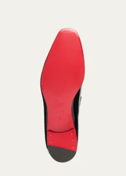 Christian LouboutinMen's Dandelion Patent Leather Loafers