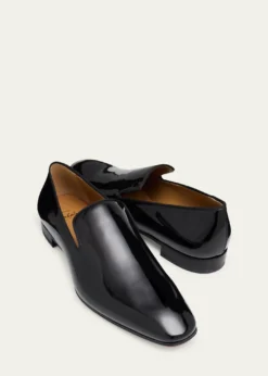 Christian LouboutinMen's Dandelion Patent Leather Loafers