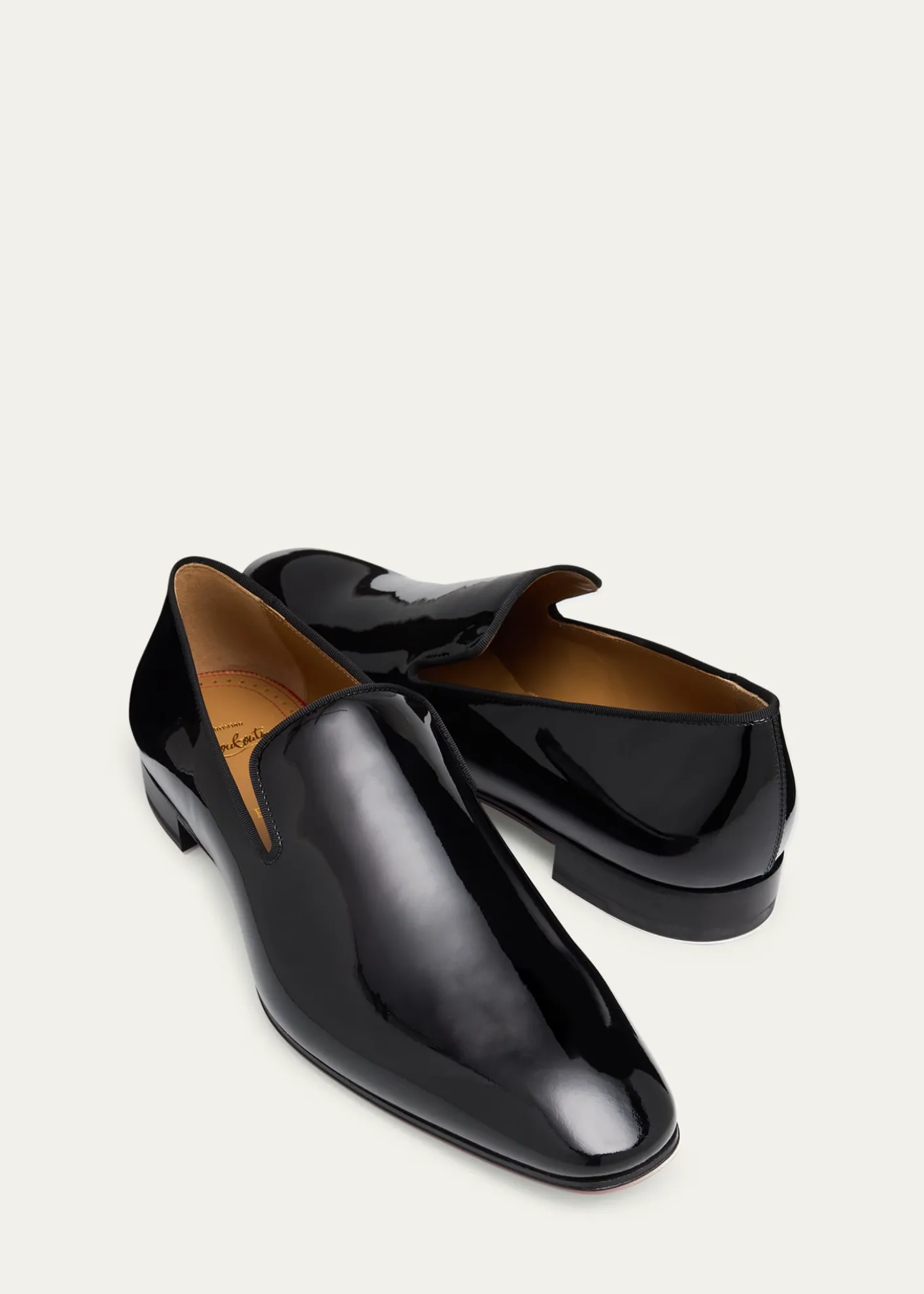 Christian LouboutinMen's Dandelion Patent Leather Loafers