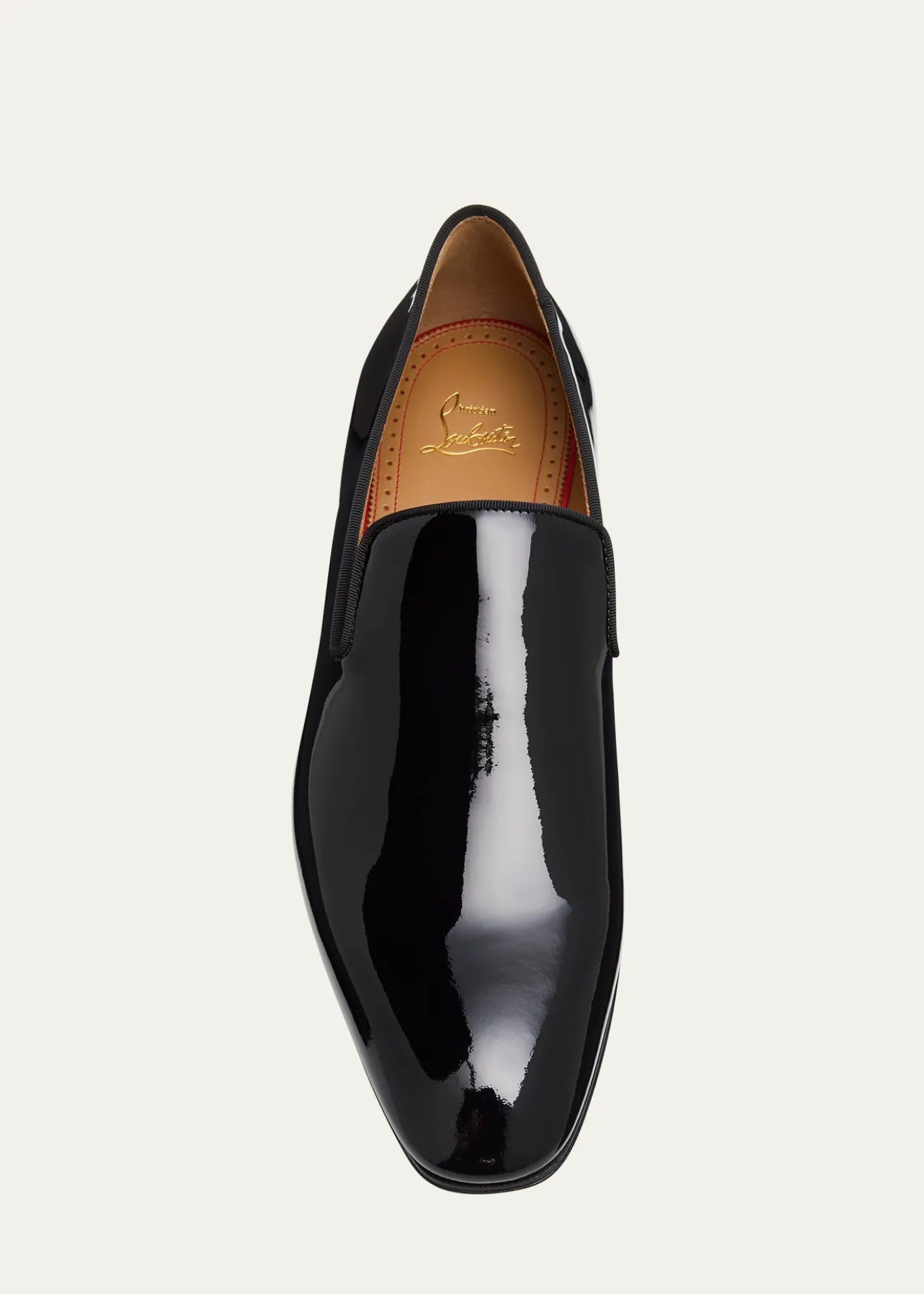 Christian LouboutinMen's Dandelion Patent Leather Loafers