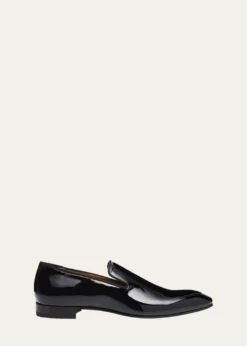 Christian LouboutinMen's Dandelion Patent Leather Loafers