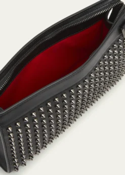 Christian LouboutinMen's Funky Leather Empire Spikes Crossbody Bag