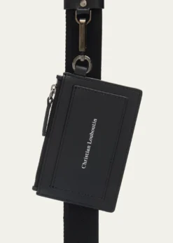 Christian LouboutinMen's Kosmica Mini Leather Crossbody Bag