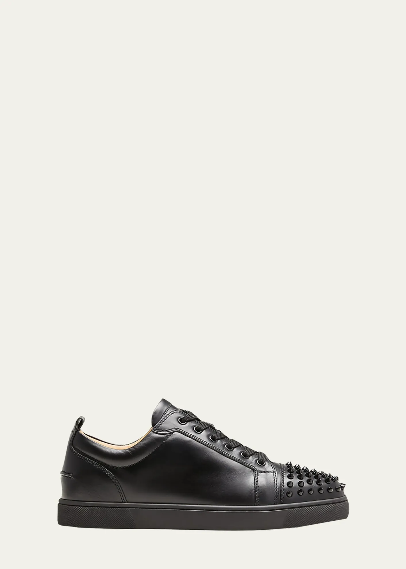 Christian LouboutinMen's Louis Junior Spiked Low-Top Sneakers