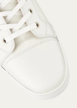 Christian LouboutinMen's Louis Leather High-Top Sneakers