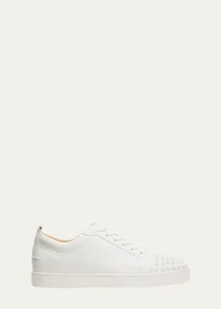 Christian LouboutinMen's Louis Junior Spiked Low-Top Sneakers