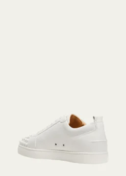 Christian LouboutinMen's Louis Junior Spiked Low-Top Sneakers