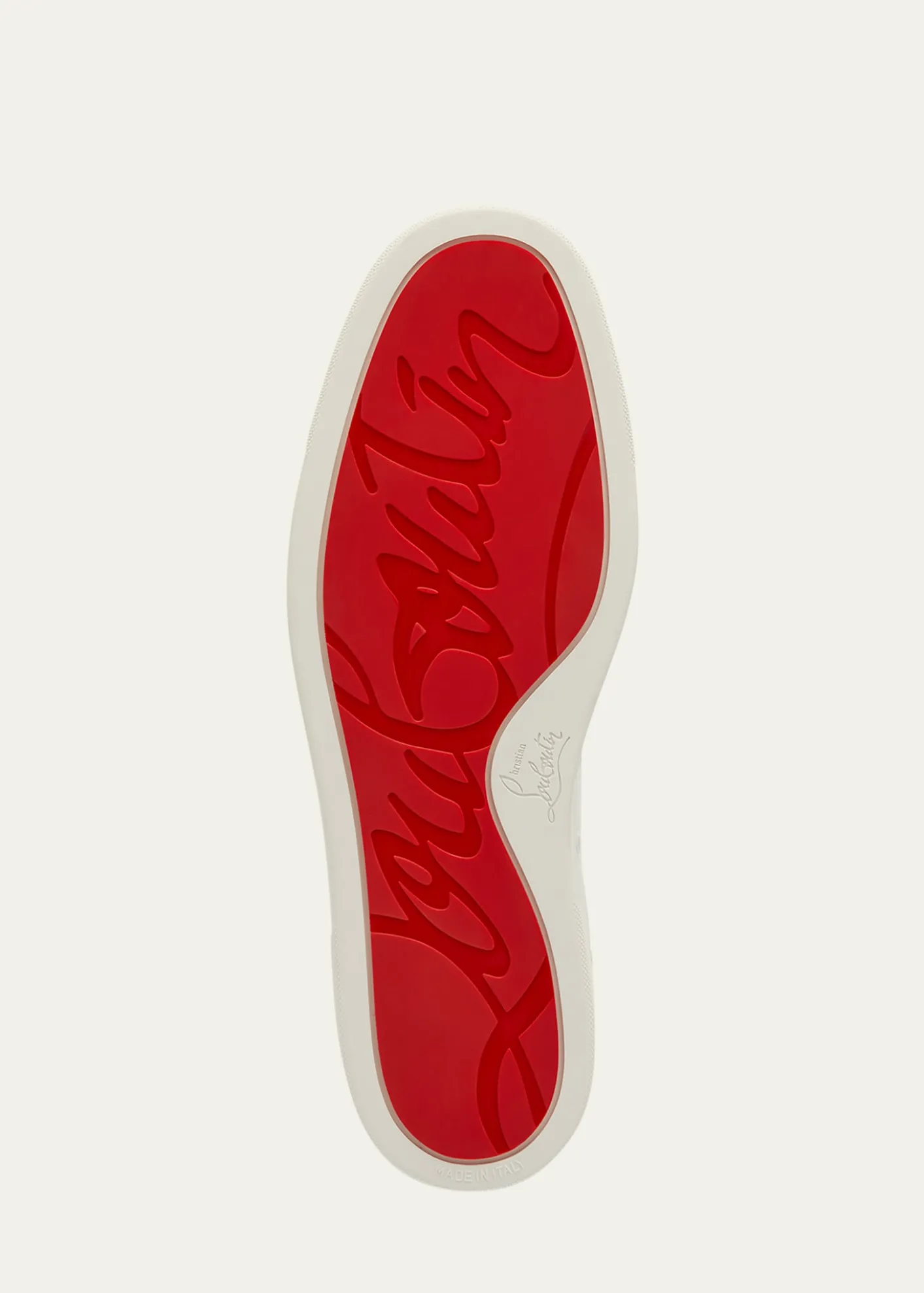 Christian LouboutinMen's Louis Junior Spiked Low-Top Sneakers