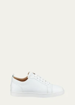 Christian LouboutinMen's Louis Junior Leather Red Sole Sneakers