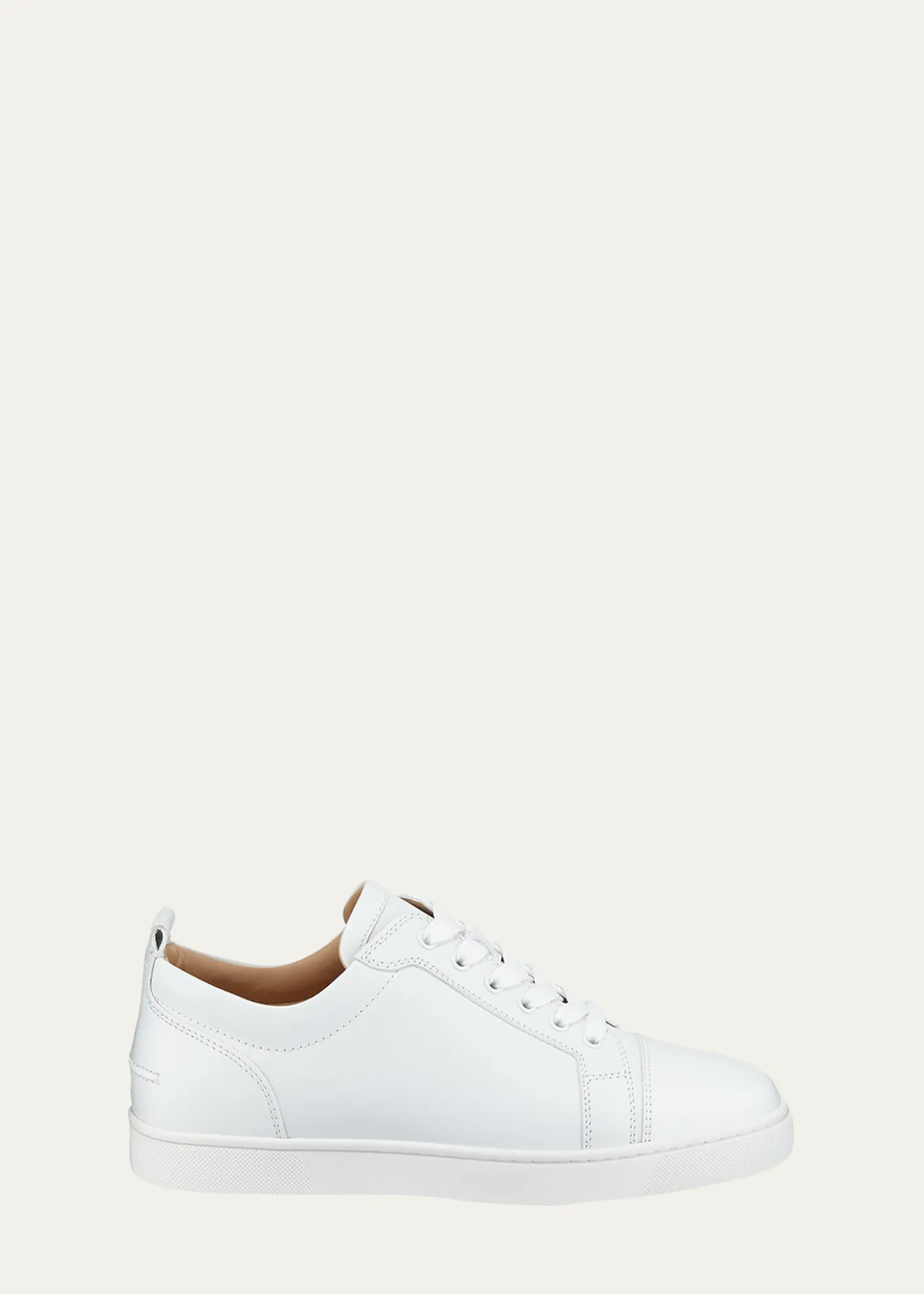 Christian LouboutinMen's Louis Junior Leather Red Sole Sneakers