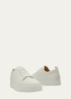 Christian LouboutinMen's Louis Junior Leather Red Sole Sneakers