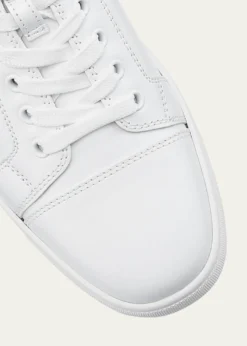 Christian LouboutinMen's Louis Junior Leather Red Sole Sneakers