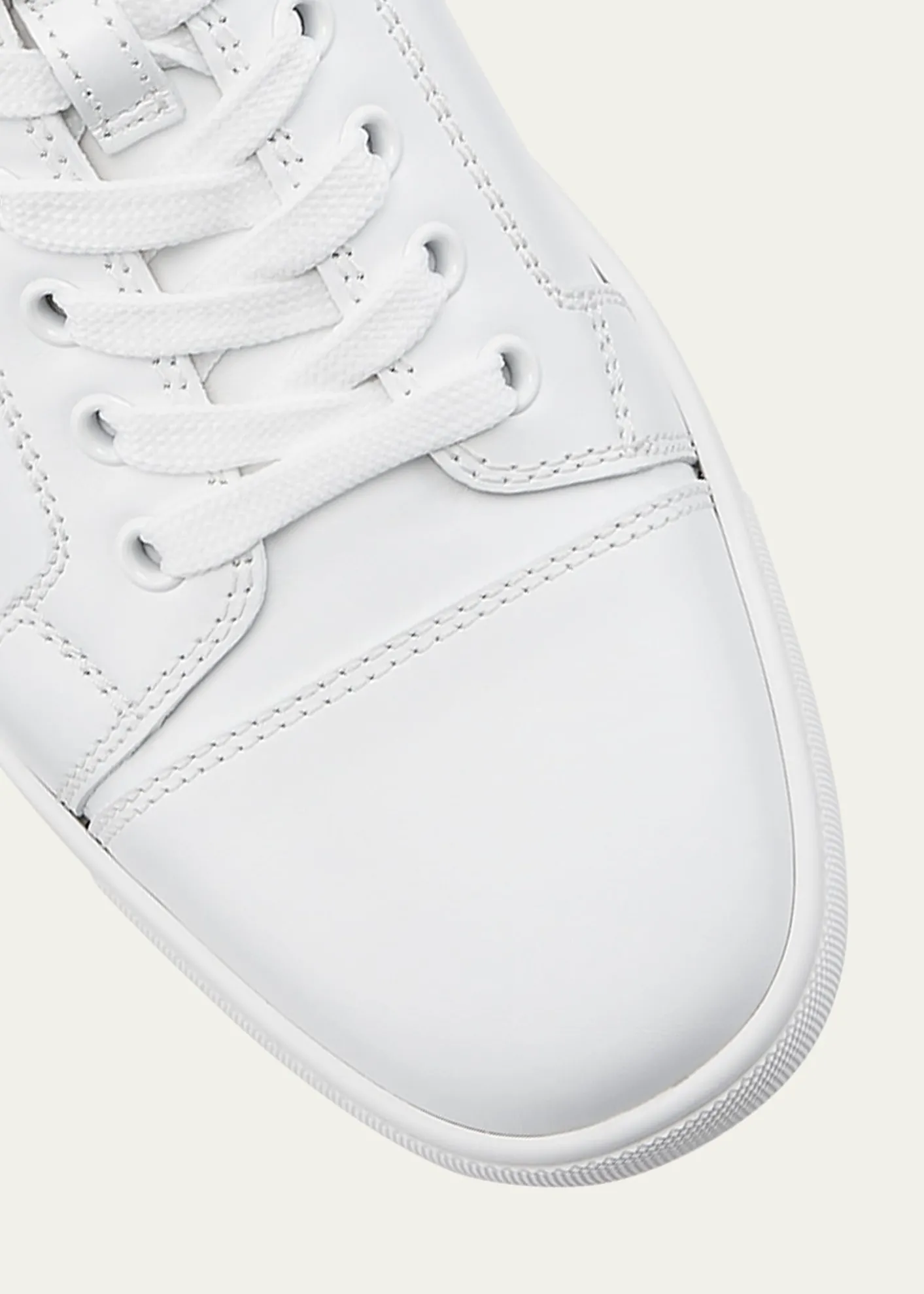 Christian LouboutinMen's Louis Junior Leather Red Sole Sneakers