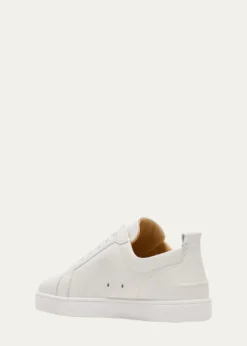 Christian LouboutinMen's Louis Junior Leather Low-Top Sneakers