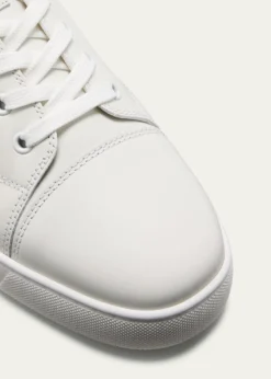 Christian LouboutinMen's Louis Junior Leather Low-Top Sneakers