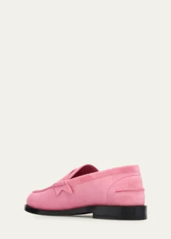 Christian LouboutinMen's Plato Suede Loafers