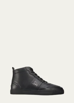 Christian LouboutinMen's Retero High-Top Sneakers in Leather
