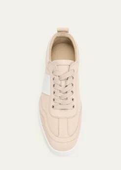 Christian LouboutinMen's Retero Nubuck Leather Low-Top Sneakers