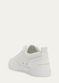 Christian LouboutinMen's Retero Grained Leather Low-Top Sneakers