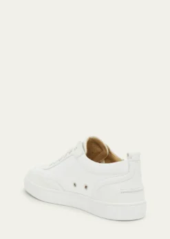 Christian LouboutinMen's Retero Canvas and Leather Low-Top Sneakers