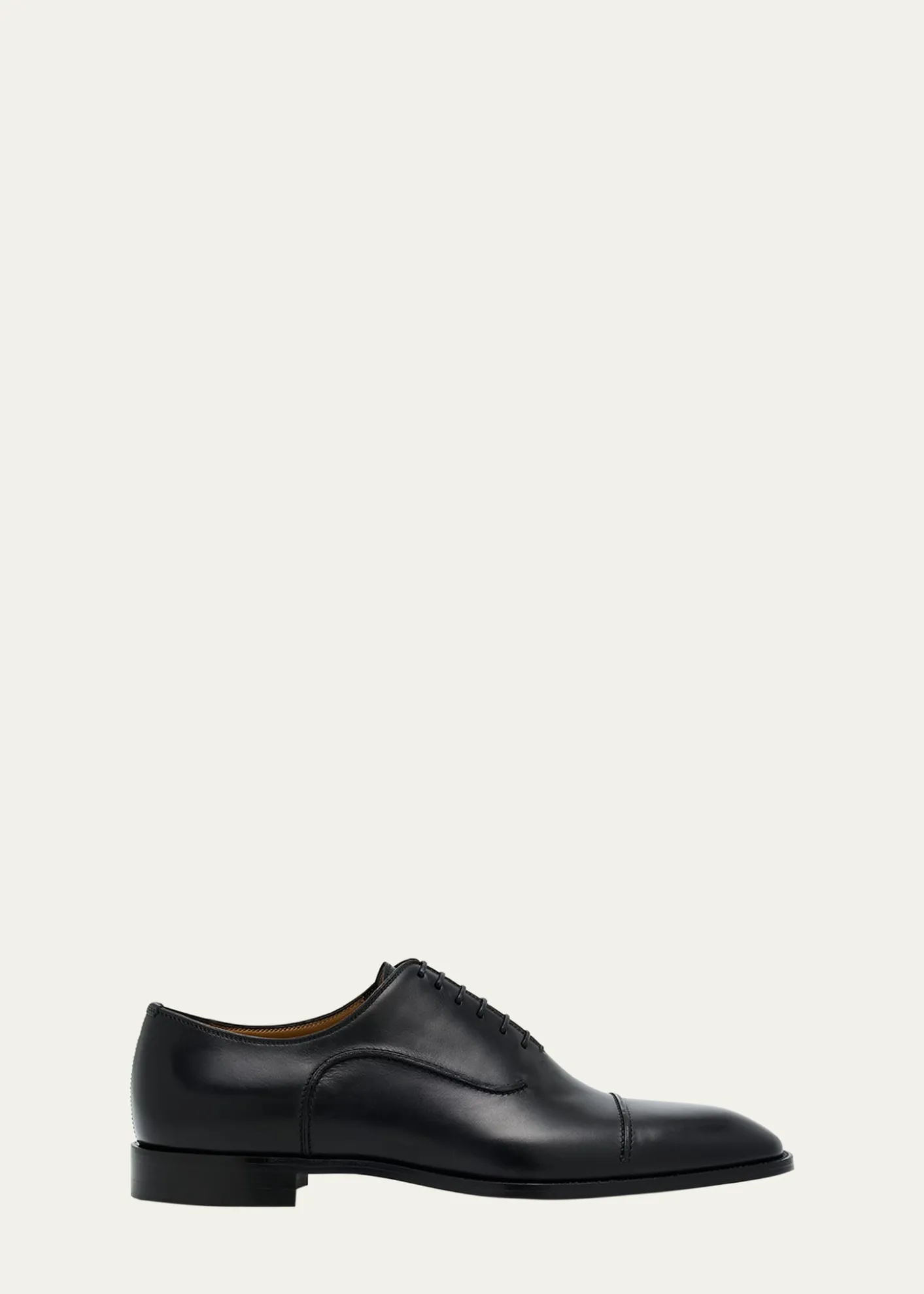 Christian LouboutinMen's Seriox Cap-Toe Leather Oxfords