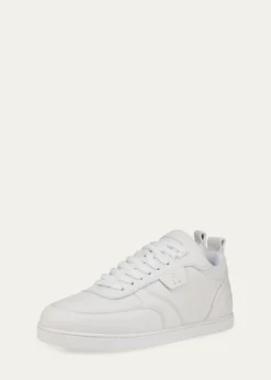 Christian LouboutinMen's Sk Vi Flat Calf Leather Low-Top Sneakers
