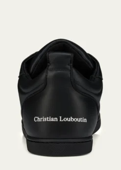 Christian LouboutinMen's Sk Vi Flat Calf Leather Low-Top Sneakers