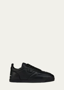 Christian LouboutinMen's Sk Vi Flat Calf Leather Low-Top Sneakers