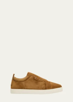 Christian LouboutinMen's St Louis Suede Slip-On Sneakers