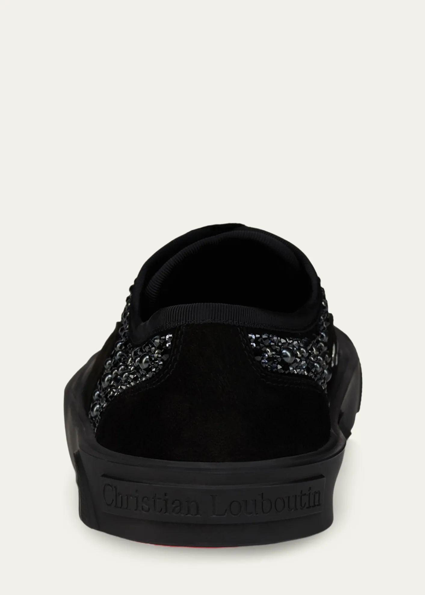 Christian LouboutinMen's Tactical Skate Red Sole Low-Top Sneakers